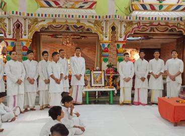 शोध व्याख्यानमाला ‘नवीनशिक्षानीतिः गुरुकुलशिक्षापद्धतिश्च’   