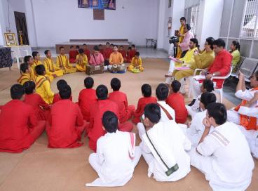 गुरुकुलीय संस्कृत गीत प्रतियोगिता दिनांक 11-10-2025