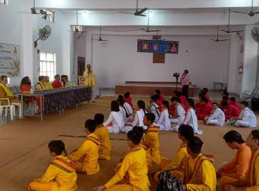 गुरुकुलीय संस्कृत गीत प्रतियोगिता दिनांक 11-10-2025